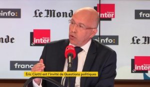 Eric Ciotti : "  Alain Juppé avait déjà quitté Les Républicain"