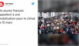 Climat : des jeunes français appellent à une grève nationale le 15 mars