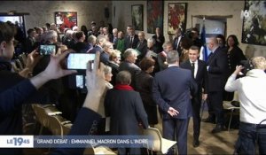 Grand débat : Emmanuel Macron à la rencontre des maires dans l'Indre