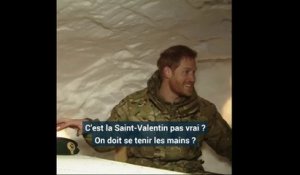 Le prince Harry a passé sa Saint-Valentin dans un igloo