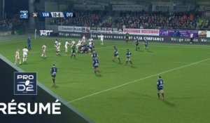 PRO D2 - Résumé Vannes-Oyonnax: 37-6 - J21- Saison 2018/2019