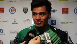 Itw Alexandre Luatua : USM 28-26 Brive - 2018/19 - J#21