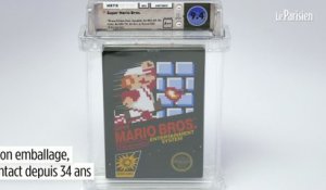 Une cartouche Super Mario Bros vendue plus de 100.000 dollars