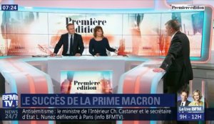 Le succès de la prime macron