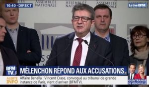 Jean-Luc Mélenchon dénonce une "instrumentalisation politicienne de la lutte contre le racisme et l'antisémitisme"