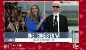 Le grand couturier Karl Lagerfeld est mort