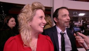 Laurent Weil interviewe  Andréa Bescond et Eric Métayer sur le tapis rouge - César 2019