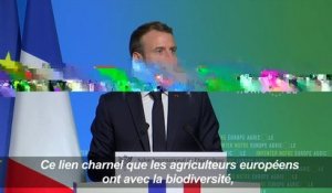 Macron veut réunir agriculture et transition écologique