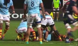 TOP 14 - Essai Léo BERDEU (SUA) - Perpignan - Agen - J17 - Saison 2018/2019