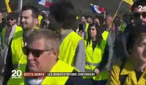 Gilets Jaunes : Les images des incidents hier à Clermont Ferrand et à Toulouse à la fin des manifestations en centre-ville
