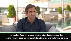 Dubaï - Federer : "Je suis heureux de rejouer bientôt sur terre battue"