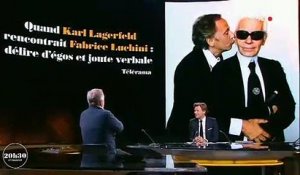 Fabrice Lucchini rend hommage à façon à Karl Lagerfeld : "C'était l'incarnation de la non-pitié sur soi même"