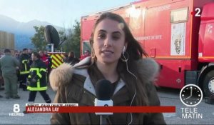 Haute-Corse : les pompiers continuent à lutter contre l'incendie de Calenzana