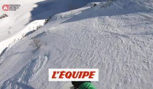 Le run gagnant de Victor de Le Rue à Fieberbrunn - Adrénaline - Snowboard freeride