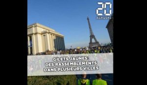 «Gilets jaunes»: Des rassemblements dans plusieurs villes de France pour l'acte 15
