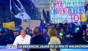 La revanche jaune de Le Pen et Mélenchon - L'Info du vrai du 25/02 - CANAL+
