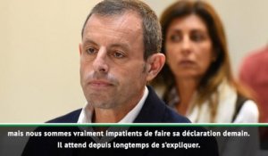 Justice - Sandro Rosell est "impatient de s'expliquer"