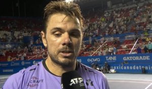 Acapulco - Wawrinka : ''Pas mal de vent''