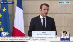 Air France-KLM: Emmanuel Macron affirme que "l'intérêt de la société doit être préservé"