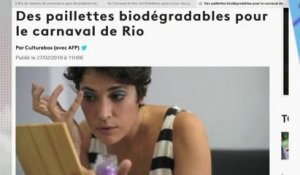 Le carnaval de Rio à l'heure du biodégradable