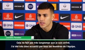 PSG - Paredes : "J'ai été très bien accueilli"