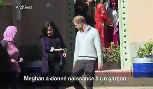 Le prince Harry et sa femme Meghan parents d'un petit garçon