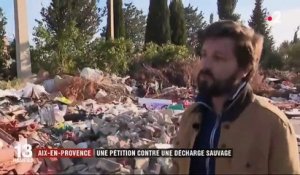 Aix-en-Provence : une pétition contre une décharge sauvage