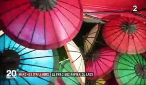 Laos : à la découverte du marché de Luang Prabang et de son précieux papier