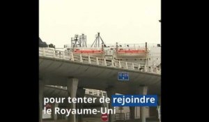 Calais: Une centaine de migrants s'introduisent sur le port