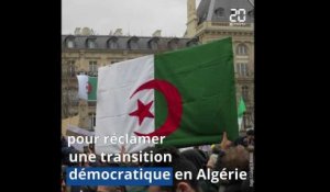 Des centaines de personnes à Paris contre un 5e mandat de Bouteflika