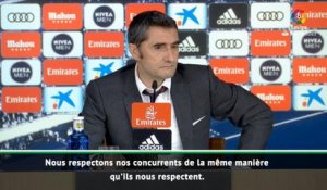 26e j. - Valverde : "Nous devons continuer à nous battre"