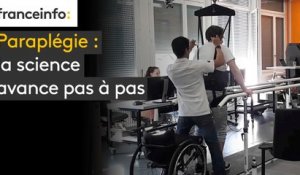 Paraplégie : la science avance pas à pas