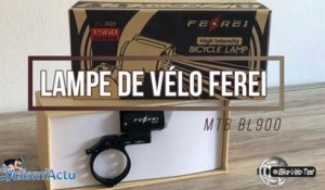 Bike Vélo Test - Cyclism'Actu a testé le phare Ferei BL900