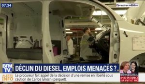 15.000 emplois seraient menacés en France avec le déclin du diesel