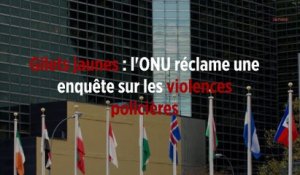 Gilets jaunes : l'ONU réclame une enquête sur les violences policières