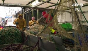 Brexit: des pêcheurs français redoutent une "guerre" commerciale