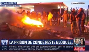 Le blocage de la prison de Condé-sur-Sarthe par ses surveillants se poursuit ce jeudi