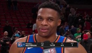 Walkoff Interview: Russell Westbrook - 3/7