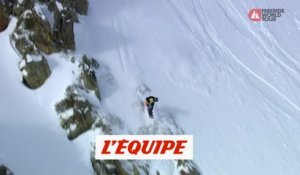 Le run gagnant de Marion Haerty en Andorre - Adrénaline - Snowboard freeride