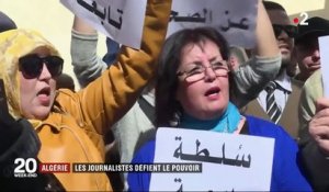 Algérie : les journalistes défient le pouvoir