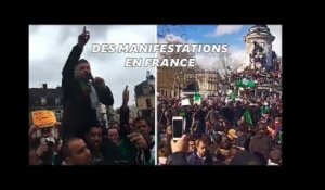 Contre Abdelaziz Bouteflika, des milliers d&#39;Algériens mobilisés en France