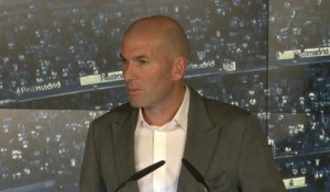 Real Madrid - Zidane : ''Le risque ? Je n'y pense pas''