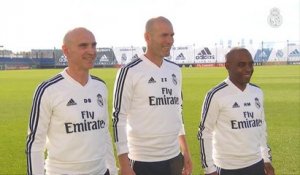 Real Madrid : Premier entraînement pour Zidane