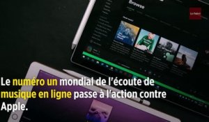 Spotify dépose plainte contre Apple