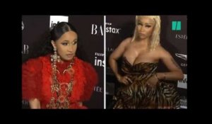 Cardi B et Nicki Minaj en viennent aux mains lors d&#39;une soirée de la Fashion Week de New York