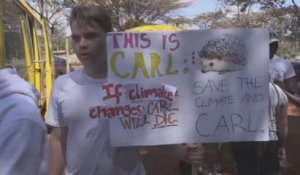 Climat : les étudiants du Kenya réclament une action