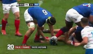 Tournoi des six nations : victoire poussive de la France contre l'Italie