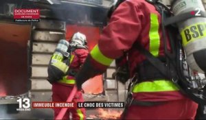 Immeuble incendié à Paris : les victimes sont sous le choc