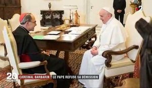 Église : le pape François laisse le choix au cardinal Barbarin