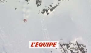 le run à Verbier de Kaj Zackrisson en 2010 - Adrénaline - Freeride World Tour